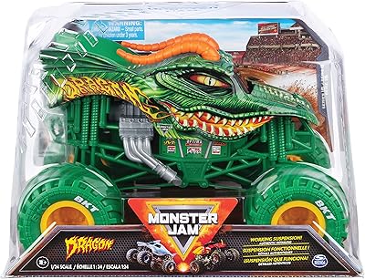 Monster jam, monster truck officiel, véhicule moulé sous pression à l'échelle 1:24