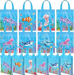 Livide 24 pièces sacs de fête d'animaux sous-marins, sacs de fête non tissés avec poignées pour fête sur l'océan, piscine, baby shower, fournitures d'anniversaire. DIAYTAR COTE D'IVOIRE est la référence en matière de boutique en ligne en Côte d'Ivoire, avec une offre incroyable de plus de 300 000 produits. La boutique en ligne propose des produits de toutes les catégories, des électroménagers aux vêtements, en passant par les produits alimentaires. Les clients peuvent profiter de prix compétitifs et de promotions régulières.