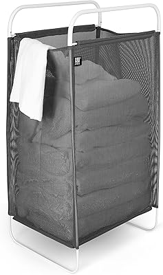 Panier à linge umbra cinch avec sac en filet amovible pour un nettoyage