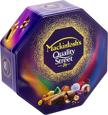 Boîtier macintosh s® quality street® 850g. Avec plus de 300 000 références, DIAYTAR COTE D'IVOIRE couvre un large éventail de catégories, allant de l'électronique aux vêtements, en passant par les produits d'entretien ménager et les articles de sport. Cette diversité de produits permet à la boutique de répondre aux besoins quotidiens de sa clientèle, la positionnant comme un partenaire commercial fiable pour la population ivoirienne. Son site web est conçu pour offrir une navigation intuitive et une facilité d’achat.