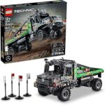 Lego® technic 42129 kit de construction de camion 4x4 d'essai mercedes-benz zetros