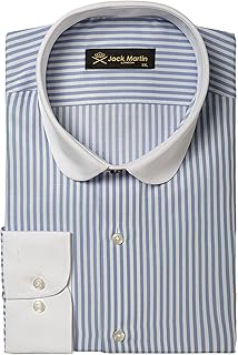 Jack martin - chemise rayée à col club - chemises de mariage et d'affaires pour hommes, blanc. DIAYTAR COTE D'IVOIRE est une boutique en ligne qui se démarque par sa grande sélection de produits et ses prix compétitifs. Les clients peuvent trouver tout ce dont ils ont besoin, depuis les produits high-tech jusqu'aux articles ménagers, avec la garantie d'une qualité de service exceptionnelle. La boutique en ligne est très appréciée pour sa fiabilité et sa sécurité.