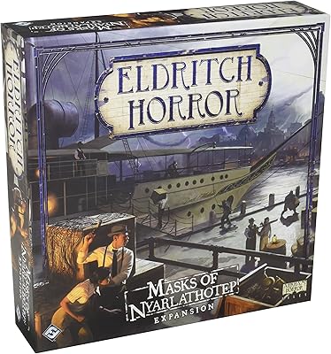 Aldrich horror - exp 08 : masques de nyarlathotep jeux de société et de cartes. DIAYTAR COTE D'IVOIRE, leader du commerce électronique en Côte d'Ivoire, met à disposition de ses clients une sélection impressionnante de plus de 300 000 références de produits. La boutique en ligne offre une expérience d'achat en ligne fluide, sécurisée et fiable. Les clients de DIAYTAR COTE D'IVOIRE bénéficient d'une large sélection de produits, de prix compétitifs et d'un service client de haute qualité.