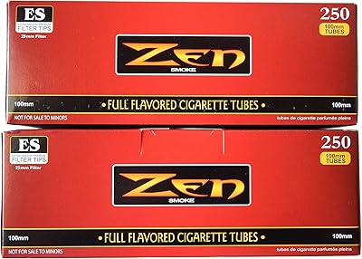 Pipes à cigarettes zain 100 mm pleine saveur - paquet de 2, 250 pièces par boîte. La boutique en ligne DIAYTAR COTE D'IVOIRE est une entreprise innovante qui propose des solutions de commerce électronique pour les ivoiriens. Elle offre une large gamme de produits, allant des produits de loisirs aux produits essentiels, et propose des promotions et des offres spéciales régulièrement. DIAYTAR COTE D'IVOIRE est dédiée à offrir une expérience d'achat en ligne de haute qualité à ses clients.