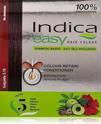 Indica easy hair color bordeaux 325 ml (pack de 1)