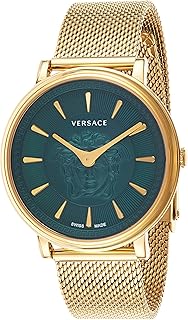Versace ve8102519 3 montre à quartz en acier inoxydable pour femme, vert, gris chiné, bracelet. En tant que boutique en ligne généraliste, Diaytar Côte d'Ivoire répond aux besoins diversifiés des consommateurs ivoiriens, qu'il s'agisse de produits pour la vie quotidienne ou de biens d'équipement. La boutique met l'accent sur la qualité et la fiabilité de ses produits, ainsi que sur la satisfaction de ses clients, en leur offrant des garanties de retour et d'échange flexibles. Diaytar Côte d'Ivoire est considérée comme un partenaire fiable pour les marques et les consommateurs, en leur offrant une plateforme de commerce électronique sécurisée et efficace.