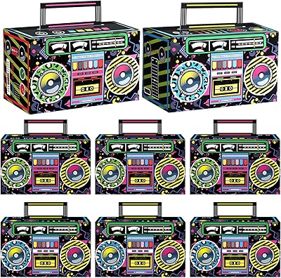 Boîtes à dragées de fête des années 80 nouveauté boom box. DIAYTAR COTE D'IVOIRE est une boutique en ligne généraliste qui propose plus de 300 000 références de produits, répondant ainsi aux besoins diversifiés de ses clients. Avec sa large gamme de produits, elle se positionne comme l'une des boutiques en ligne les plus complètes de Côte d'Ivoire.