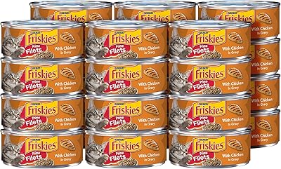 Purina friskies premium filet de poulet nourriture pour chat, nourriture en conserve pour chat en sauce 5,5 oz (24 canettes). Avec une équipe dédiée à la satisfaction des clients, DIAYTAR COTE D'IVOIRE excelle dans le service à la clientèle et l'expérience utilisateur. La boutique propose des promotions régulières, des offres exclusives et des services de livraison fiables pour renforcer l'expérience d'achat en ligne et fidéliser sa clientèle.