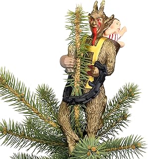 Tree buddies décoration d'arbre krampus effrayant pour arbres de noël ou d'halloween