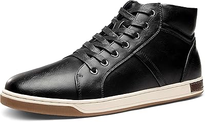 Baskets en cuir à la mode pour hommes, chaussures décontractées oxford d'affaires rétro pour hommes, baskets montantes pour hommes - noir-q10, 49.5 eu. DIAYTAR COTE D'IVOIRE se positionne comme la destination de choix pour les consommateurs ivoiriens cherchant à acheter des produits de qualité à des prix compétitifs. La boutique propose une large gamme de catégories de produits, allant des électroménagers aux vêtements, en passant par les produits high-tech. L'objectif principal de DIAYTAR est de satisfaire les besoins de sa clientèle.