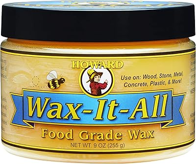 Howard products cire de qualité alimentaire wax009, 9 oz (paquet de 1), crème
