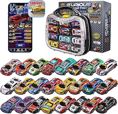 Pack de 24 voitures de course golden wheel - ensemble de mini voitures à tirer en métal moulé sous pression à l'échelle 1:64 avec étui de rangement et jeux en ligne gratuits - cadeau de fête d'anniversaire hot toy 2023 pour les enfants âgés de 3 ans et plus. En tant que leader du commerce en ligne en Côte d'Ivoire, DIAYTAR COTE D'IVOIRE se donne pour mission de fournir aux clients les meilleurs produits et services possibles. La boutique en ligne travaille en étroite collaboration avec les fournisseurs pour proposer des produits de qualité à des prix compétitifs. Les clients bénéficient également d'un service client personnalisé pour résoudre tout problème ou répondre à leurs questions.