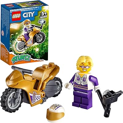 Kit de construction lego® city series avec un design de moto passionnant