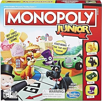 Jeu de société monopoly junior version originale c3889. En tant que leader du commerce en ligne en Côte d'Ivoire, DIAYTAR COTE D'IVOIRE s'engage à offrir à ses clients une expérience d'achat unique et personnelle. La boutique en ligne comprend plus de 300 000 produits, ce qui permet aux clients de trouver facilement ce qu'ils cherchent. La livraison rapide et le service client sont également des éléments clés de l'offre de DIAYTAR COTE D'IVOIRE.