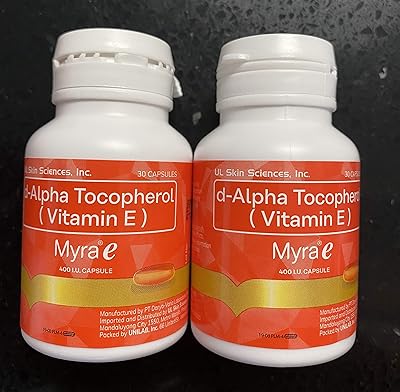 Mira e 400 ui de vitamine e d-alpha tocophérol 60 gélules