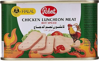 Assiette à déjeuner de bœuf épicé au poulet robert 200 grammes