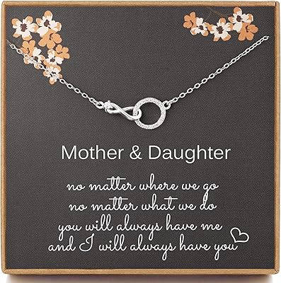 Collier mère-fille, collier infini en argent sterling cz pour femme, cadeau de fête des mères pour mère et fille, cadeau mère-fille, moyen, argent sterling, zircone cubique. DIAYTAR COTE D'IVOIRE, boutique en ligne généraliste avec plus de 300000 references, est la boutique leader en Cote d'Ivoire. Elle propose une large gamme de produits allant de l'électronique à la mode en passant par les produits alimentaires. Avec une telle offre, les clients ivoiriens peuvent trouver tout ce dont ils ont besoin en un seul endroit.