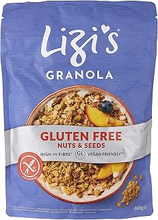 Lizzy's granola, granola sans gluten, 400g. DIAYTAR COTE D'IVOIRE est une boutique en ligne qui propose une expérience d'achat unique et personnalisée à ses clients. Avec plus de 300 000 références de produits, les clients peuvent trouver tout ce dont ils ont besoin pour améliorer leur vie quotidienne. La boutique est engagée à offrir un service client de haute qualité et à garantir la satisfaction de ses clients.