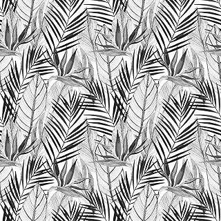 Wallink papier peint en vinyle à feuilles noires, grises et blanches, papier peint tropical à décoller et à coller, taille 17,5" x 120" pour armoires, tiroirs et étagères amovibles. Avec plus de 300 000 références disponibles, DIAYTAR COTE D'IVOIRE est la destination idéale pour faire vos achats en ligne en Côte d'Ivoire. La boutique en ligne met en avant une experience utilisateur fluide et des services de livraison fiables pour maximiser la satisfaction des clients.