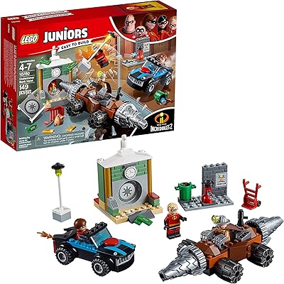 Lego juniors 4+ les indestructibles 2 le vol de banque admin 10760 ensemble de construction multicolore. La boutique en ligne DIAYTAR COTE D'IVOIRE offre une expérience d'achat unique et personnalisée, conçue pour répondre aux besoins spécifiques de chaque client. Avec plus de 300 000 références disponibles, les clients peuvent trouver des produits pour répondre à tous leurs besoins, depuis les produits de soins personnels jusqu'aux gadgets électroniques. La boutique est engagée à offrir des produits de haute qualité, ainsi qu'un service client exceptionnel