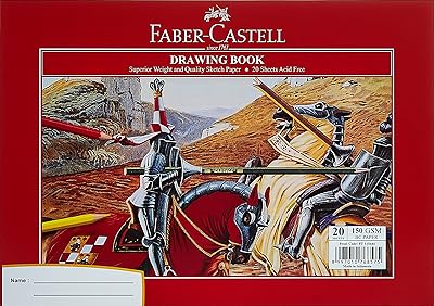 Carnet de croquis fiber-castell, a4, 150 g/m2, 20 feuilles. DIAYTAR COTE D'IVOIRE, la boutique en ligne la plus visitée en Côte d'Ivoire, propose des produits de haute qualité à des prix compétitifs et des livraisons rapides.