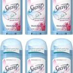 Antisudorifique et déodorant solide invisible secret pour femme, 2,6 oz