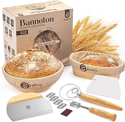 Ensemble de 2 paniers à pain panettone avec fournitures de cuisson au levain. Avec une sélection impressionnante de plus de 300 000 articles, DIAYTAR COTE D'IVOIRE répond aux besoins diversifiés de sa clientèle en Côte d'Ivoire. De la mode aux produits culturels, en passant par l'électronique de pointe, chaque visiteur trouve facilement ce qu'il cherche. La boutique s'engage à offrir des produits à des prix compétitifs et avec des garanties de qualité.