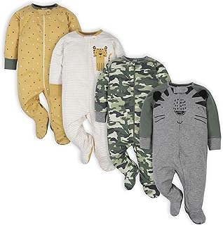 Ensemble de nuit gerber sleep n play 4 pièces avec couvre-pieds pour tout-petits