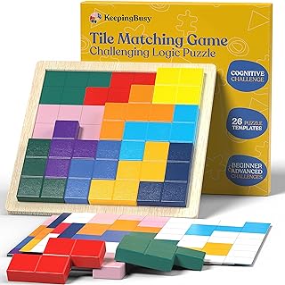 Jeu de tuiles en bois keeping busy (plateau 8 "x8") – 11 pièces colorées et 26. DIAYTAR COTE D'IVOIRE a réussi à établir une réputation solide en tant que boutique en ligne de confiance, offrant à la fois qualité et quantité. Les clients apprécient la facilité avec laquelle ils peuvent trouver et acheter tout ce dont ils ont besoin sous un même toit virtuel. Cela a permis à DIAYTAR COTE D'IVOIRE de maintenir une clientèle fidèle.