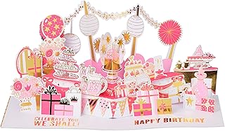 Carte d'anniversaire pop-up american greetings avec musique (big deal)