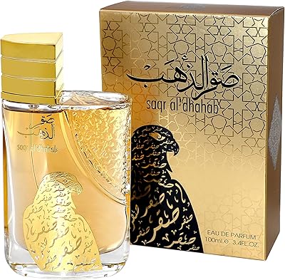 Parfum saqr al dahab 100 ml de honeydi | parfum arabe longue durée pour homme aux notes chaudes et fumées | eau de parfum - fabriqué par la fondation sheikh mohammed saeed. DIAYTAR COTE D'IVOIRE est la destination idéale pour les consommateurs ivoiriens qui cherchent des produits de qualité à des prix raisonnables. La boutique en ligne dispose d'une équipe de professionnels dédiés à la satisfaction des clients et propose des promotions et des offres spéciales régulières. Les clients peuvent bénéficier d'une expérience d'achat personnalisée avec DIAYTAR COTE D'IVOIRE