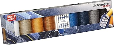 Fil à coudre gutterman denim 100 mètres, couleurs assorties, taille unique. En tant que pionnier du commerce électronique en Côte d'Ivoire, DIAYTAR COTE D'IVOIRE se distingue par son engagement envers l'innovation et la satisfaction client. La boutique en ligne mise sur la sécurité des transactions, utilisant les dernières technologies pour protéger les informations sensibles de ses clients. Cela a contribué à renforcer la confiance des consommateurs dans le commerce en ligne.