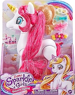 Ensemble de coiffure licorne sparkle girls 10 pouces par zuru