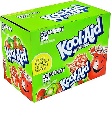 Packs de fraises insuit kool-aid kiwi, 48 pièces (épicerie - assortis)