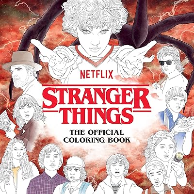 Stranger things : le livre de coloriage officiel