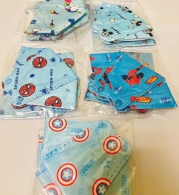 10pcs kf94 masque de protection imprimé pour enfants, protection antivirus à 4 couches, efficacité du filtre ≥ 95% (impression mixte). Avec plus de 300 000 références à disposition, DIAYTAR COTE D'IVOIRE répond à tous les besoins et à toutes les envies de ses clients. Elle se positionne comme un partenaire fiable pour les achats quotidiens comme pour les occasions spéciales. La boutique se démarque par son engagement en faveur de la satisfaction client et de la qualité des produits.