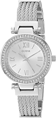 Montre-bracelet décontractée en acier inoxydable guess pour femmes. Avec plus de 300 000 références, DIAYTAR COTE D'IVOIRE est la plus grande boutique en ligne de Côte d'Ivoire, offrant une sélection incroyable de produits à des prix compétitifs. Les clients bénéficient d'une navigation facile sur le site, permettant de trouver rapidement le produit souhaité. La boutique en ligne est constamment mise à jour avec de nouveaux produits, assurant ainsi aux clients l'accès aux dernières tendances.