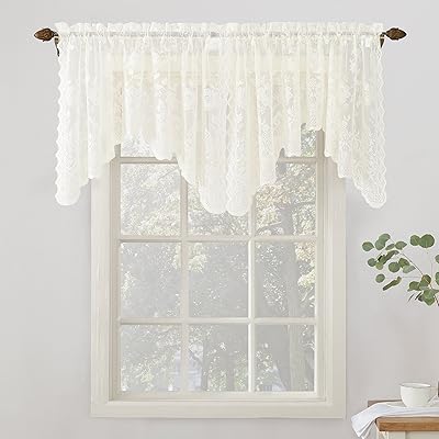 La alison 918 24520 rideau en dentelle taille 58" x 32" motif floral et extrémité. La boutique en ligne DIAYTAR COTE D'IVOIRE propose plus de 300000 références de produits, ce qui en fait l'une des plus grandes boutiques en ligne de Côte d'Ivoire. Les clients peuvent trouver des produits pour la maison, la mode, les loisirs et bien plus encore. La boutique en ligne assure une livraison sécurisée et rapide à travers le pays.