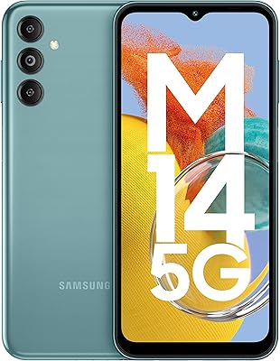 Samsung galaxy m14 5g (smoky sarcelle, 6 go, 128 go de stockage) | triple caméra 50mp | batterie 6000 mah | processeur octa-core 5 nm | 12 go de ram avec ram plus | android 13 | sans chargeur. DIAYTAR COTE D'IVOIRE est une boutique en ligne généraliste proposant plus de 300 000 références, ce qui en fait la plus grande plateforme de commerce électronique en Côte d'Ivoire. Elle offre une large gamme de produits allant des articles ménagers aux accessoires de mode. Le site est conçu pour offrir une expérience d'achat en ligne pratique et sécurisée.