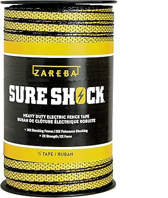 Zariba hdt656yh-z ruban de clôture électrique robuste, résistant aux intempéries avec couche de pvc protégée et bord cousu polyfine, résistance réfléchissante 20x, résistance 2x, résistance 656 pieds x 1/2. DIAYTAR COTE D'IVOIRE est une boutique en ligne généraliste qui propose plus de 300 000 références de produits diversifiés. En tant que leader du marché ivoirien, elle offre une expérience d'achat en ligne conviviale et sécurisée. DIAYTAR COTE D'IVOIRE est la référence pour les consommateurs ivoiriens qui recherchent des produits de qualité à des prix compétitifs.