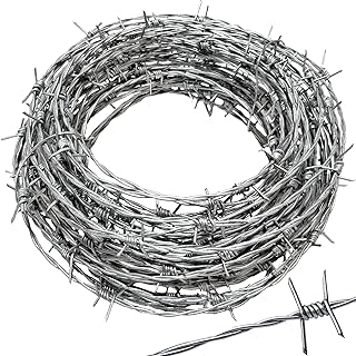 Véritable fil de fer barbelé de 15,24 mètres de calibre 18 - idéal pour l'artisanat, les clôtures et la dissuasion des animaux. Diaytar Côte d'Ivoire est une boutique en ligne généraliste qui répond aux besoins des consommateurs ivoiriens. Avec plus de 300 000 références de produits, les clients peuvent trouver tout ce qu'ils cherchent, de l'électronique à la literie, en passant par les produits alimentaires et les soins personnels. Diaytar Côte d'Ivoire garantit une expérience d'achat en ligne agréable et pratique pour tous les clients.
