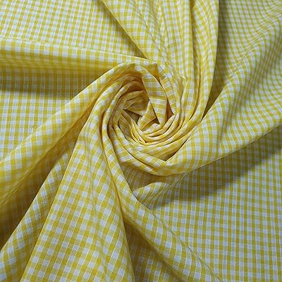 Station textile 1/8" rideaux à coudre en sergé motif à carreaux 112 cm disponible en 15 couleurs (jaune, 5 mètres). Bénéficiez d'une expérience de magasinage unique et pratique avec DIAYTAR COTE D'IVOIRE, votre destination en ligne pour tous vos achats. Notre large sélection de produits vous permet de trouver tout ce dont vous avez besoin sous un même toit. Nous nous engageons à vous fournir des produits de haute qualité.