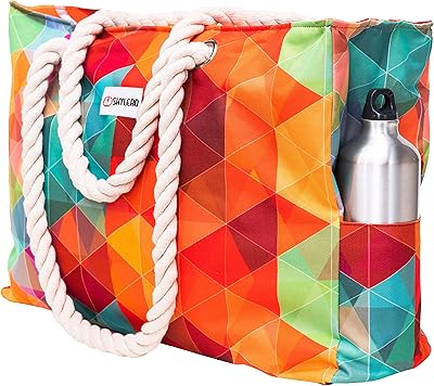 Sac de plage et sac de piscine. contient un sac zippé, de nombreuses poches. cabas de plage zippé, hydrofuge. format familial. DIAYTAR COTE D'IVOIRE est une boutique en ligne qui propose une large sélection de produits à des prix avantageux. La boutique est équipée d'un système de paiement sécurisé et propose une livraison rapide dans tout le pays. C'est l'endroit idéal pour faire vos achats en ligne en Côte d'Ivoire.