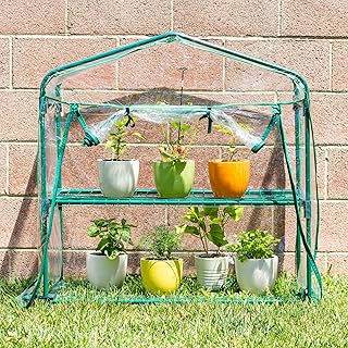Serre verte avec couverture en vinyle, parfaite pour la salle de classe, la maison, les jardins d'herbes aromatiques - jardinage intérieur/extérieur. Grâce à son portefeuille étendu de produits et à son engagement à fournir un service client de haute qualité, DIAYTAR COTE D'IVOIRE s'est établie comme une destination commerciale préférée pour nombreux consommateurs en Côte d'Ivoire. La boutique continue à innover et à adapter son offre pour répondre aux tendances du marché et aux attentes évoluant de sa clientèle, consolidant ainsi sa position de leader dans le paysage du e-commerce ivoirien.