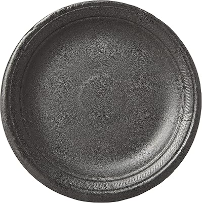 Snh packing assiette jetable en mousse noire de 9 pouces, vaisselle pour fêtes d'anniversaire, bureau, événements à domicile et camping - 25 pièces.. DIAYTAR COTE D'IVOIRE est une boutique en ligne généraliste qui mise sur l'innovation et la qualité pour offrir une expérience d'achat unique. Elle collabore avec des fournisseurs de renom pour proposer des produits de qualité supérieure. L'engagement de la boutique en faveur de la satisfaction client et de la livraison rapide a contribué à sa réputation positive en Côte d'Ivoire.