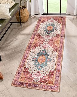 Tapis de couloir lavable ultra fin rose mwenisa - tapis long lavable 2x6, tapis de cuisine design médaillon oriental pour buanderie, dressing, placard de chevet, salle de bain. Avec une offre diversifiée allant des produits électroménagers aux accessoires de mode, DIAYTAR COTE D'IVOIRE offre une solution tout-en-un pour les consommateurs ivoiriens. Sa plateforme en ligne sécurisée et facile à utiliser permet aux clients de faire des achats en toute confiance. Elle est reconnue pour sa qualité de service.