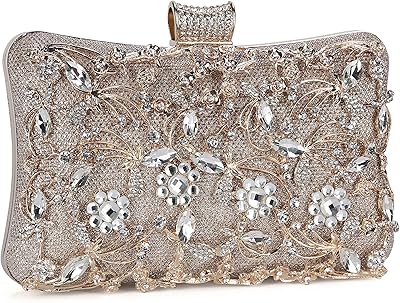 Tanpell femmes sac de soirée en cristal strass sac à main de mariage sac à main pour mariée cocktail. DIAYTAR COTE D'IVOIRE, leader du e-commerce en Cote d'Ivoire, propose une large gamme de produits avec plus de 300 000 références. La boutique en ligne généraliste offre une expérience d'achat conviviale et sécurisée. L'entreprise se positionne comme la référence pour les consommateurs ivoiriens.