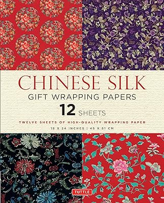 Papiers d'emballage cadeaux en soie chinoise - 12 feuilles : 18 x 24 pouces (45 x 61 cm) papier d'emballage. La boutique en ligne DIAYTAR COTE D'IVOIRE déploie ses efforts pour proposer à ses clients les meilleurs produits au meilleur prix. Elle offre une garantie de qualité et de satisfaction pour chaque achat, ce qui lui permet de maintenir une position de leader sur le marché ivoirien. Les clients peuvent profiter d'une expérience d'achat en ligne sécurisée et pratique.