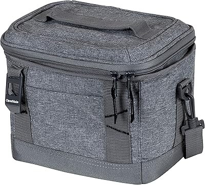 Sac isotherme souple pliable clevermaid - sac fourre-tout - mini glacière isotherme étanche