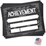 25 certificats de fin de scolarité papier à imprimer en noir et blanc
